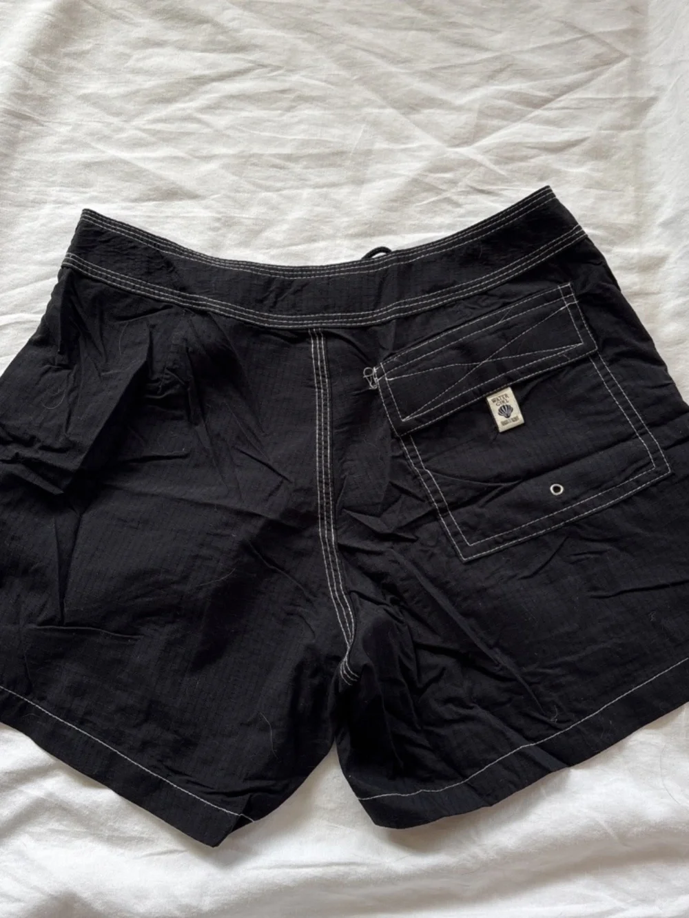 WATER GIRL by Patagonia Size 3/4 Vintage Y2K Black Shorts Nylon USA Made